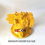 Steel M2X150 R210 Excavator Swing Motor Assembly