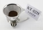 Cone Brew Coffee Maker Gift Set Paperless With Scoop , 125mm Top Dia
