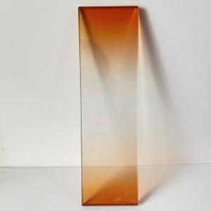 China Translucent Gradient Glass 4+4mm Citrus Ivory Double Glazing Laminated Glass factory