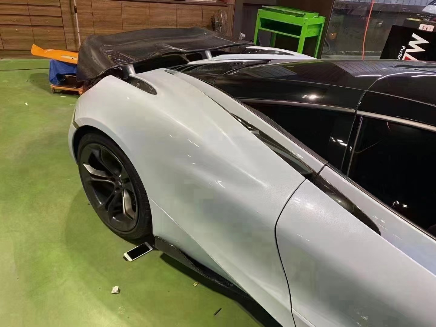 For McLaren 720s Carbon Fiber Spoiler 720s Upgraded to VORS Style Carbon Fiber Spoiler Wing