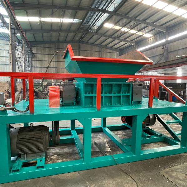 4000 kg Weight Mulch Film and Waste Clothes Shredder for Heavy-Duty Waste