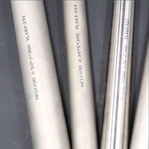 Incloloy 840 800 825 Nickel Alloy Pipe Astm B619 Uns N10276 Welded Electric