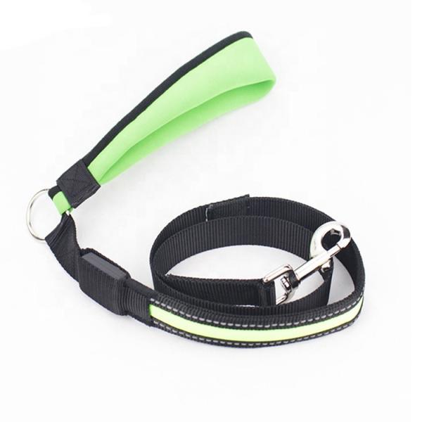 Pet Accessories LED Dog Collar , Night Safety Light Up Flashing LED Pet Dog