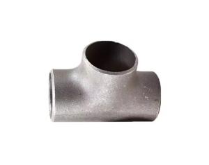China Equal Machined Seamless Pipe Tee ASME Standard For Petrochemical Industries factory