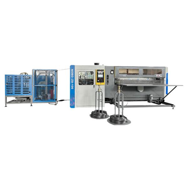 China Mattress Spring Bed Core Making Machine 90-100pcs / Min Datas Adjusted By Computer factory
