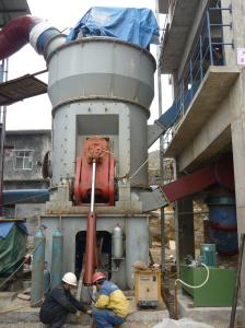 China Super Fine Vertical Dolomite Grinding Mill For Sulphur Powder Making HVM1300 HVM1500 factory