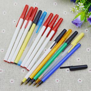 China HOT plastic promotional pen,cheap advertising ballpoint pen,hotel fountain ball pen factory
