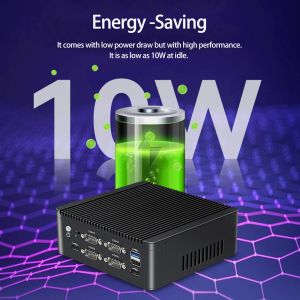 Intel Celeron J4125 Pentium N5000 Mini PC With DDR4 RAM And MSATA SSD Windows