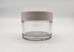 Round 50g PET Cosmetic Bottles For Facial Care Packaging