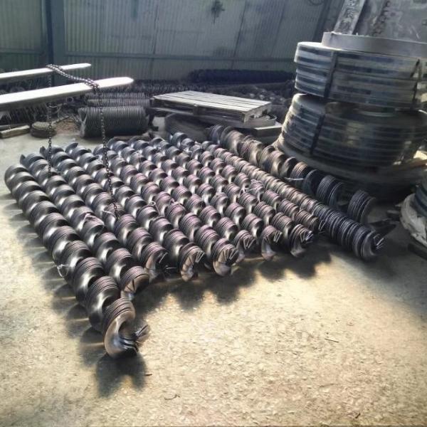 Cold Rolled Screw Flight Spiral Blade Continuous Flight Auger ISO9001 Certificat
