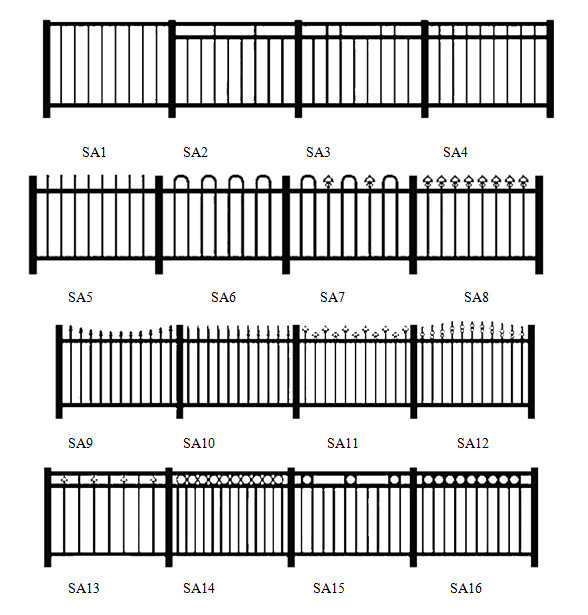 Welding / Assembling Garrison Fence Panels Crimped Spear Pressed Fence