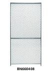 Industrial 8x4 Wire Mesh Partition Panels Powder Coated Assembled