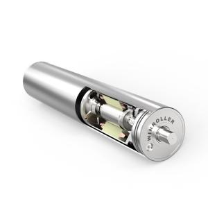 China 138mm Food Grade 304 Stainless Steel Belt Conveyor Drum Motor Roller For Food Processing Industry factory