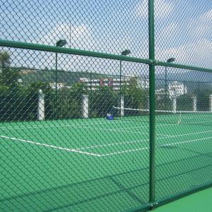 China 6 Gauge Chain Link Mesh Fencing 1.8*15m Roll Galvanized factory