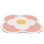 Sustainable Non-Slip Custom Logo Pink Waterproof Washable Kitchen Deep Dish Mats
