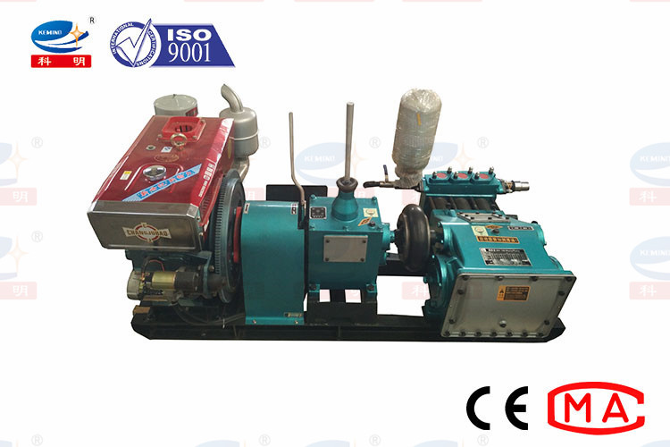 Energy Saving Grouting Pump Machine Diesel Driven For Slurry And Mud