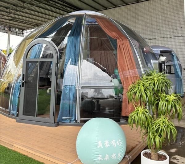 Luxury Bubble Dome Tent Transparent Bubble Room Hotel Polycarbonate Sky Room