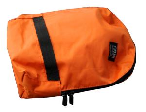 China 8 ounce natural color convas lining , 320D oxford fabric tools bag with double head zipper factory