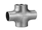 ASME B16.9 Stainless Steel Cross Tee UNS32750 8 Inch Butt Welded