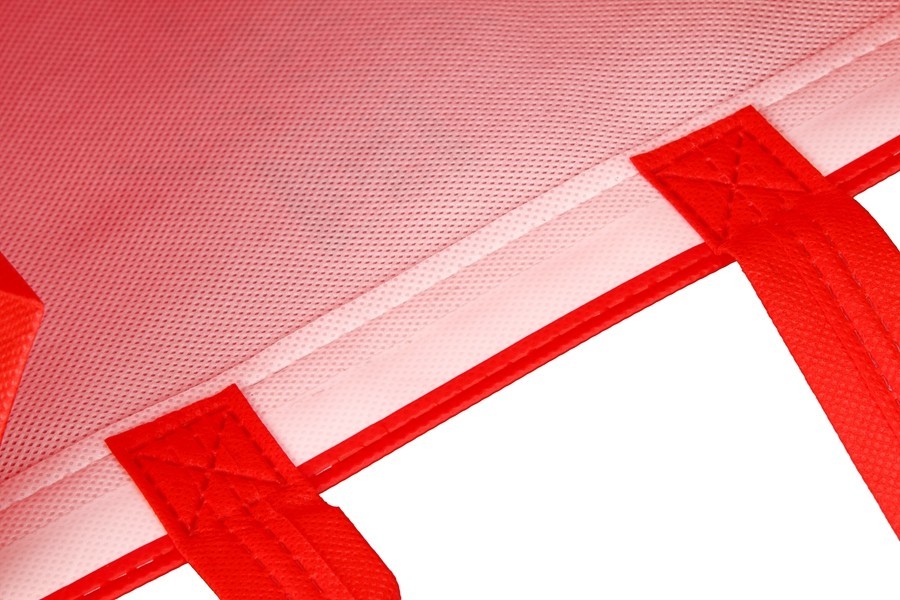 Competitive price promotional custom logo printing non woven bag with a sturdy handle