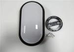 Black Housing Weatherproof LED Bulkhead Lamp 60Hz 15W 20W CE RoHS BIS