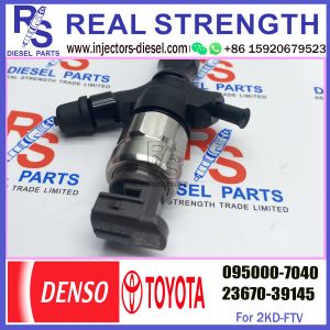 common rail injector 23670-39145 095000-7040 injector for TOYOTA 2KD-FTV, D-4D,