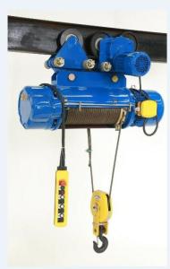 China Eot Crane Electric Wire Rope Hoist , Motorized Driven 1 - 5 Ton Wire Rope Hoist factory