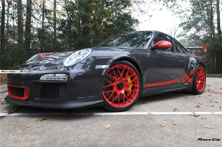 New Product for Porsche 997 911 Body Kit Models 2005-2012 911 Upgrade GT3 Front and Rear Bars Spoiler