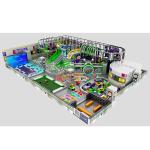 Unisex Custom Indoor Playground High Altitude Extension Maze Equipment Cool