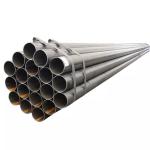 Black Round Pipe Squaresquare Ms Iron Tubes Round Carbon Steel ERW Pipe Round