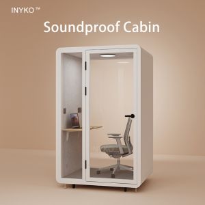 High Density Office Privacy Pods Single Person Office Pod Soundproof