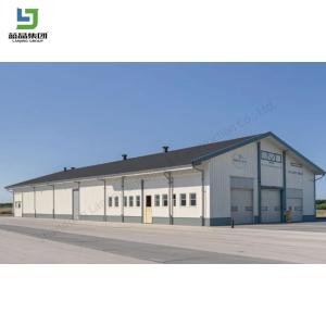 China Prefab Industrial Commercial Warehouse Steel Structure Building Workshop Plant Storage Warehouse Sandwich Panel factory