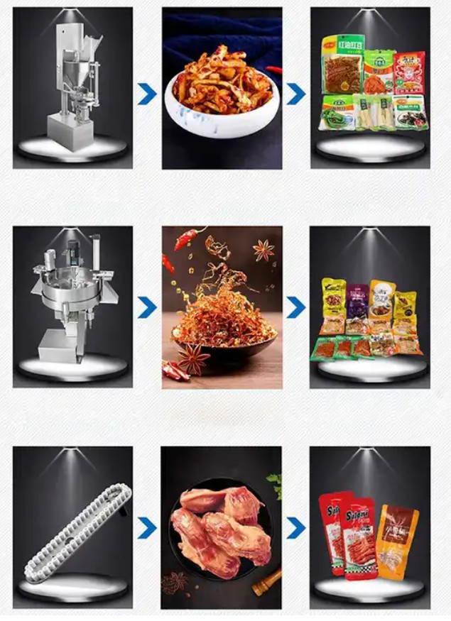 Customizable Tofu Doypack Packaging Machine With Automated Vacuum System