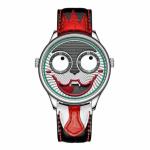 Fashion Alloy Quartz Wrist Watch Clown Face wearresistant Multipurpose