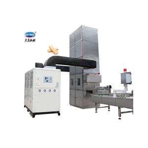 China High Accuracy 150kg/H Enrobing Chocolate Wafer Making Machine factory