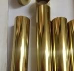 Inox 201 304 316 Brass Golden Stainless Steel Pipe Tubing ASTM A554 1/2 Inch