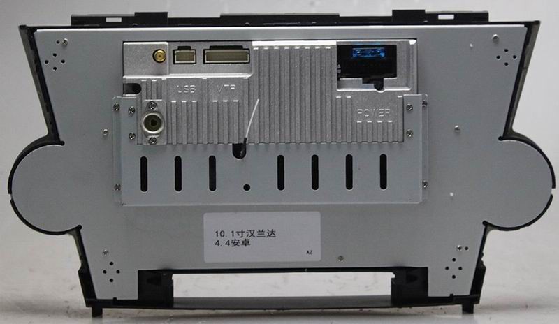 Ouchuangbo auto radio dvd player android 4.4 for Toyota Highlander 2011-2014 with gps BT SWC wifi 3g USB