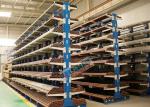 Q235B Steel Cantilever Storage Racks , Selectivity Heavy Duty Cantilever Racking