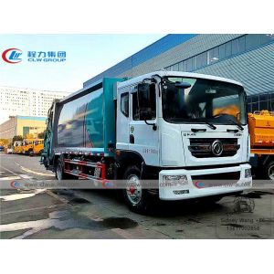 China Dongfeng Duolicar D9 16 - 18cbm Compressed Garbage Truck on sale