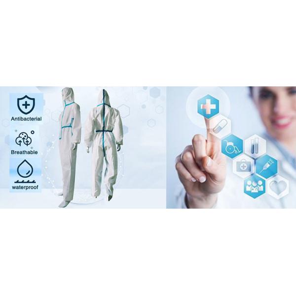 China EN14126 Hospital Medical Protective Clothing Ppe Coverall Suit factory