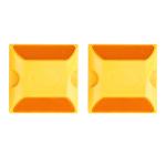 CE ISO9001 Approved 20mm High Reflective PMMA Lens Plastic Road Stud Reflectors