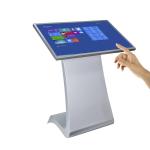 Beautiful burger photobooth shopping mall display advertising kiosk