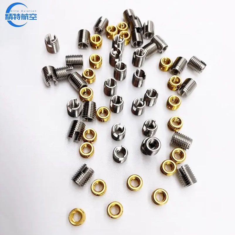 Factory Customized Brass Insert with Cutting Bores Brass Threaded Insert Nut