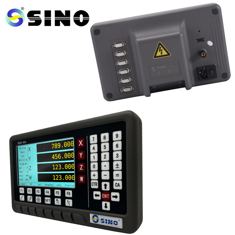 Full Set Glass Linear Scale Encoder Sensor For Milling Lathe With 4 Axis LCD Digital Readout