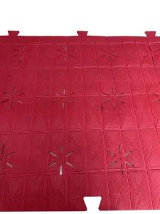 China Interlocking Artificial Grass Shock Absorbing Underlay Easy Installation for Sports Field factory