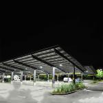 Customized PV Carport Solar Systems Mounting Bracket Open Ground Anti -