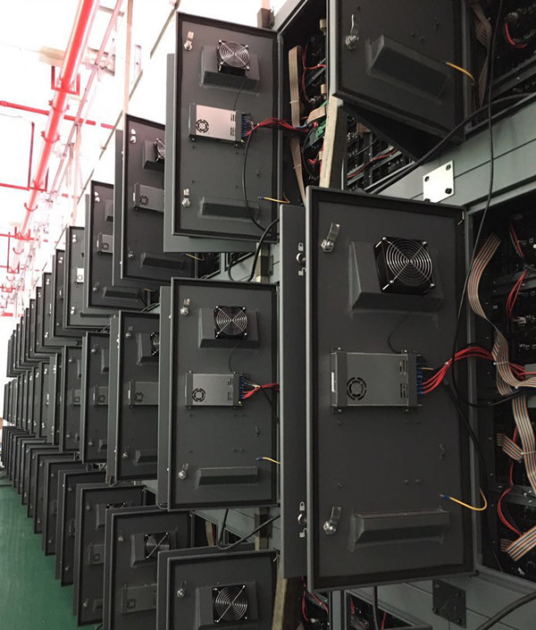 SMD 10mm Outdoor Advertising LED Display , Commercial led wall panel Board