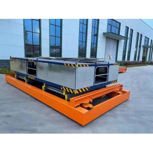 China Complete Safety Protection Industrial Transfer Cart 40Ton Hydraulic Lifting on sale