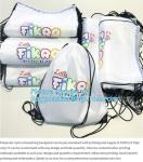 Recycled Foldable Nylon Polyester Tote Bag with logos polyester shopping bag