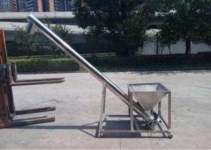 China Sugar / Flour Powder Vertical Auger Conveyor Stainless Steel Rust Proof factory